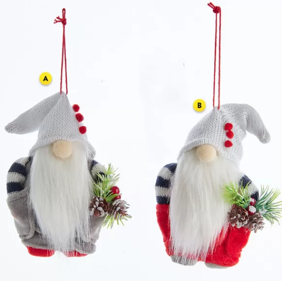 Best Sale Kurt Adler Gnome Plush Ornament