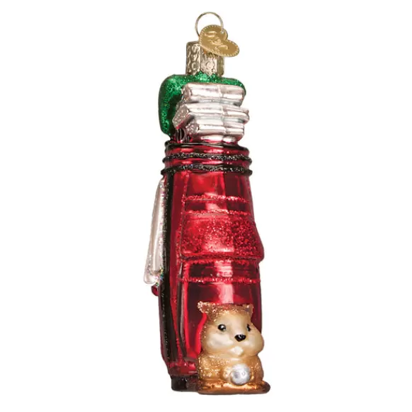Fashion Old World Christmas Golf Bag Ornament -