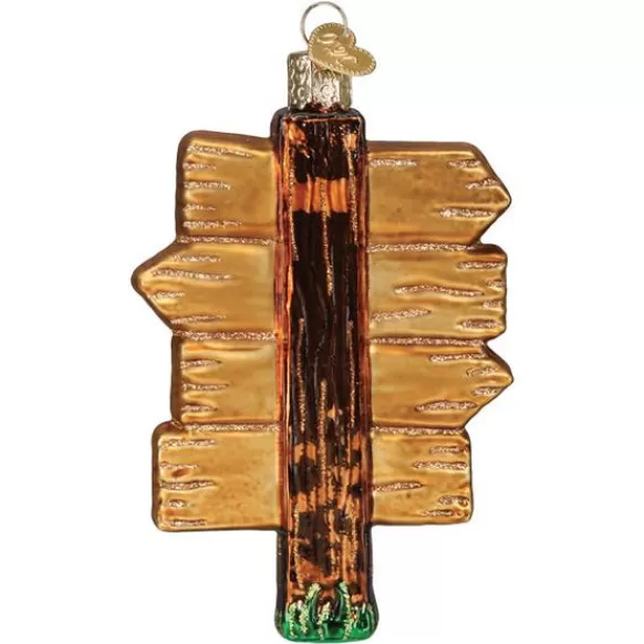 Best Old World Christmas Gone Camping Ornament -