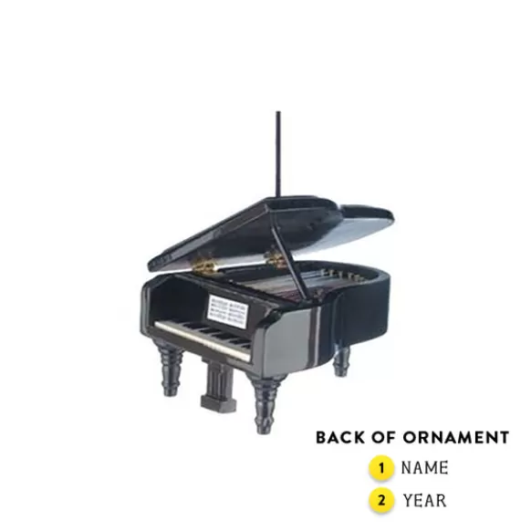 Hot Grand Piano Ornament Music
