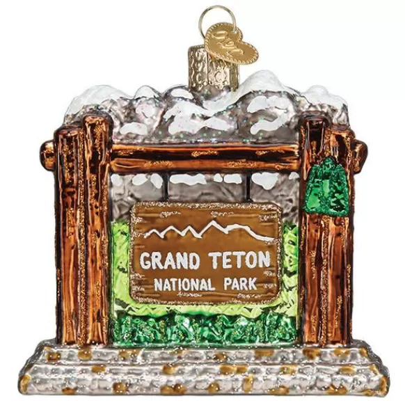 Flash Sale Old World Christmas Grand Teton National Park Ornament -