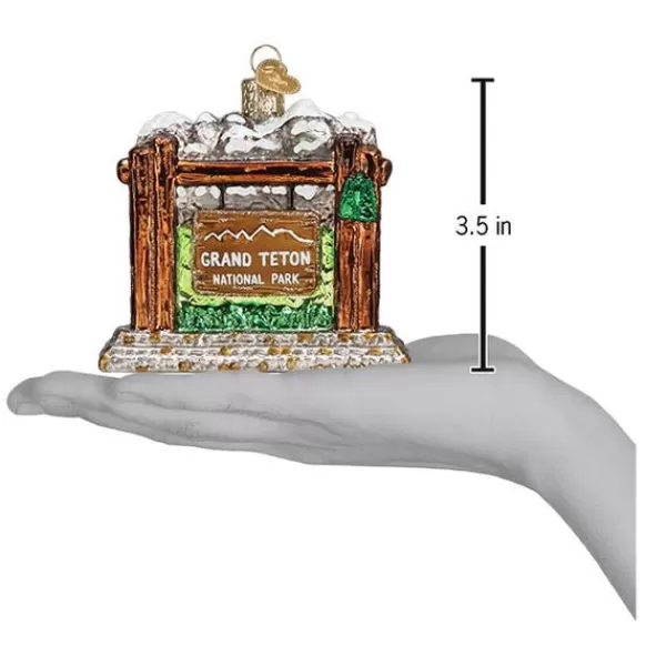 Flash Sale Old World Christmas Grand Teton National Park Ornament -