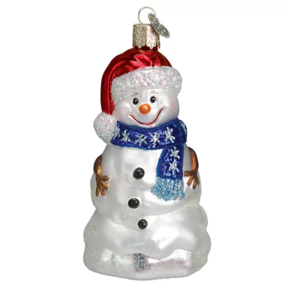 Discount Old World Christmas Happy Snowman Ornament -