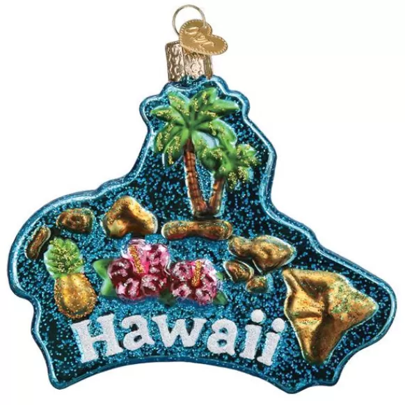 Discount Old World Christmas Hawaiian Islands Ornament -
