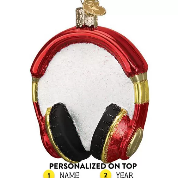 Hot Headphones Ornament - Music