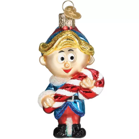 New Old World Christmas Hermey The Elf Ornament - Rudolph -