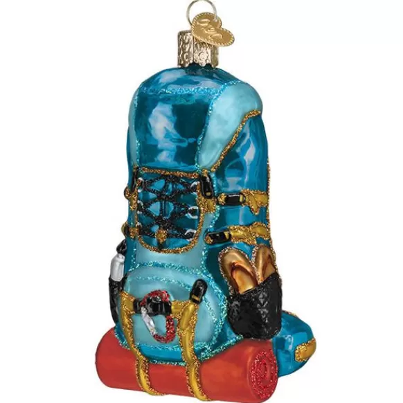 Clearance Old World Christmas Hiking Backpack Ornament -