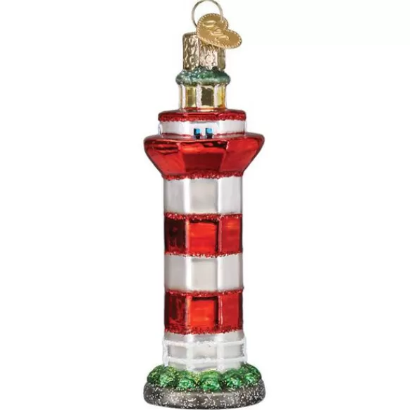 Sale Old World Christmas Hilton Head Lighthouse Ornament -