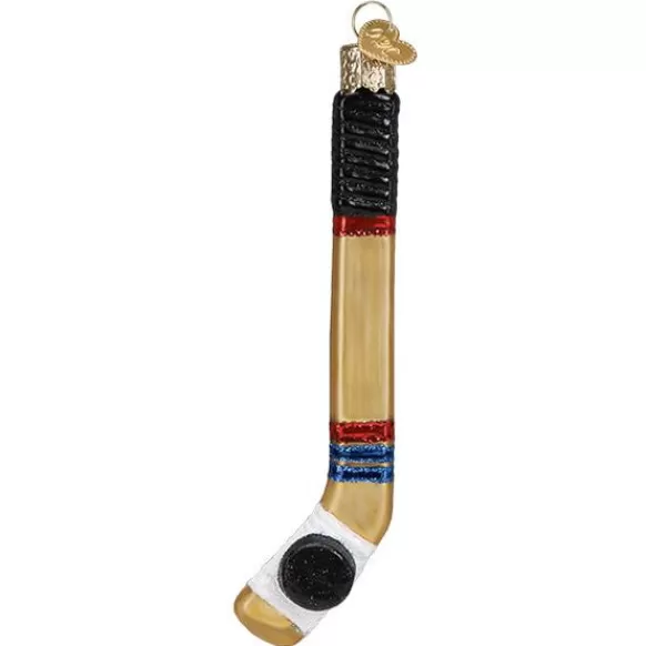 Best Old World Christmas Hockey Stick Ornament -