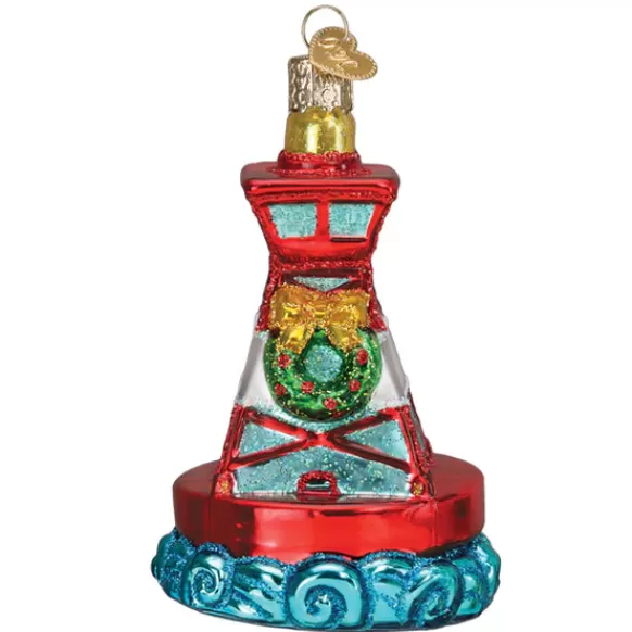Hot Old World Christmas Holiday Buoy Ornament -