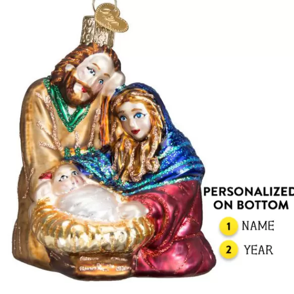 Fashion Holy Family Ornament - Angels & Religious