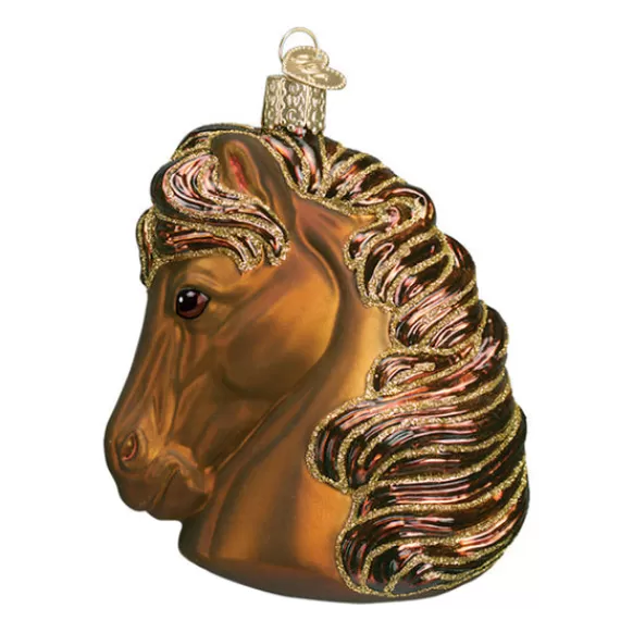 Online Horse Head Ornament - Animals