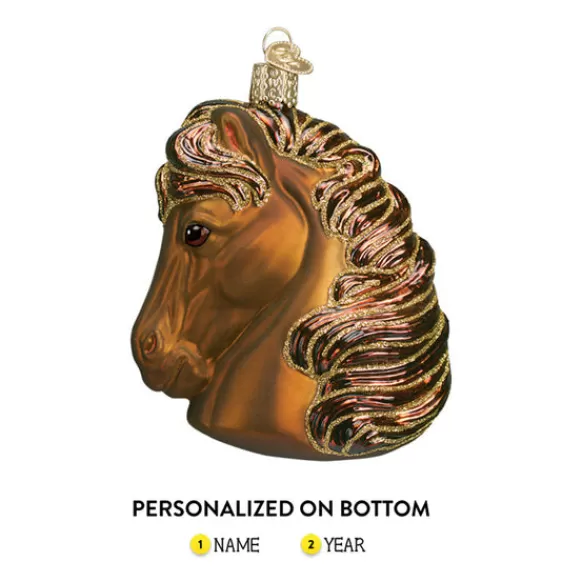 Online Horse Head Ornament - Animals