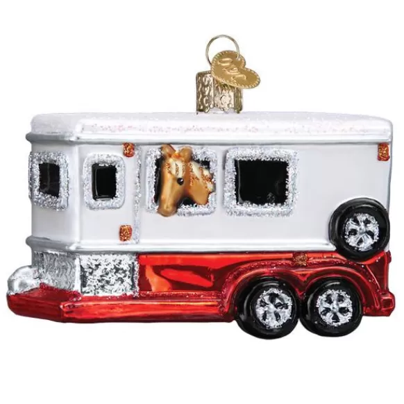 Discount Horse Trailer Ornament - Animals