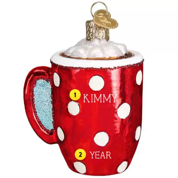 New Old World Christmas Hot Cocoa Ornament -