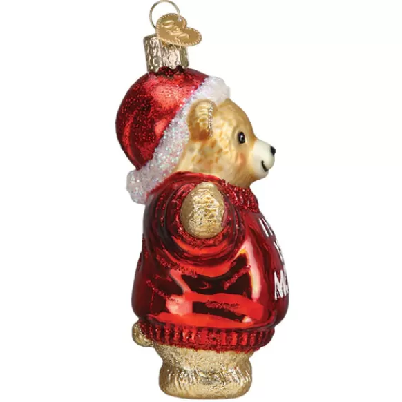 Outlet I Love You More Bear Ornament - Couples