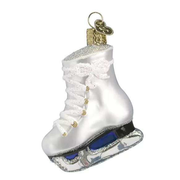 Hot Old World Christmas Ice Skate Ornament -