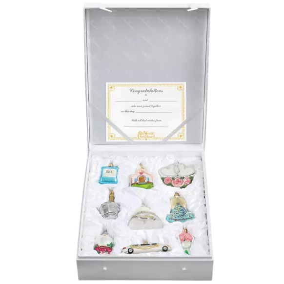 Fashion Just Married Collection Ornament Box - Engaged, Wedding, & Anniversary