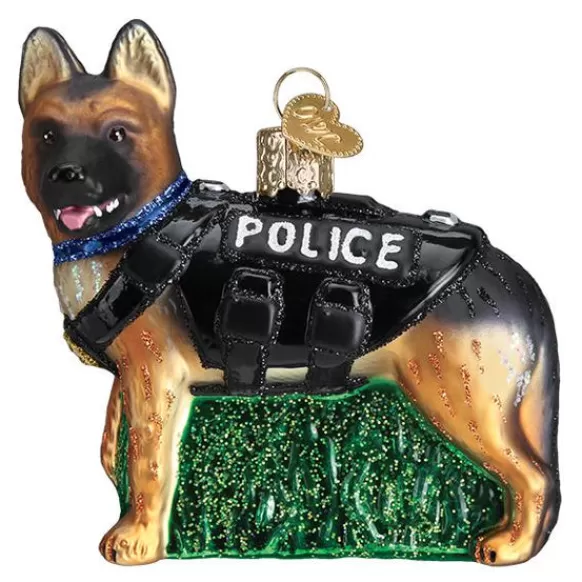 Clearance Old World Christmas K-9 Dog Ornament -