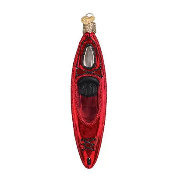 Cheap Old World Christmas Kayak Ornament -