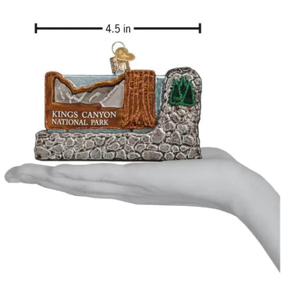 Flash Sale Old World Christmas Kings Canyon National Park Ornament -