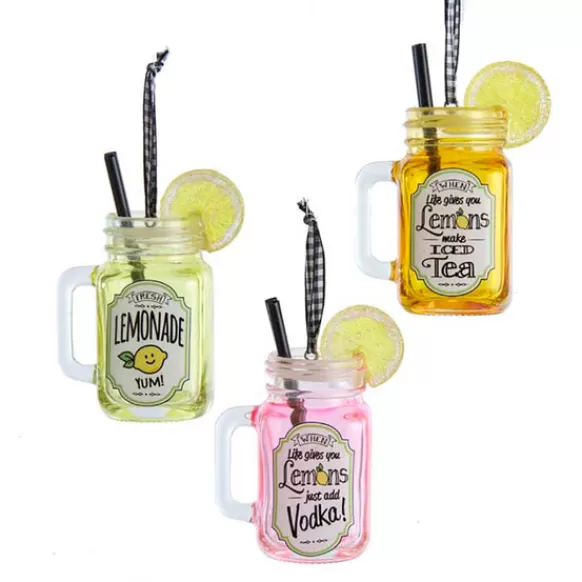 Shop Kurt Adler Lemonade Mason Jar Ornament