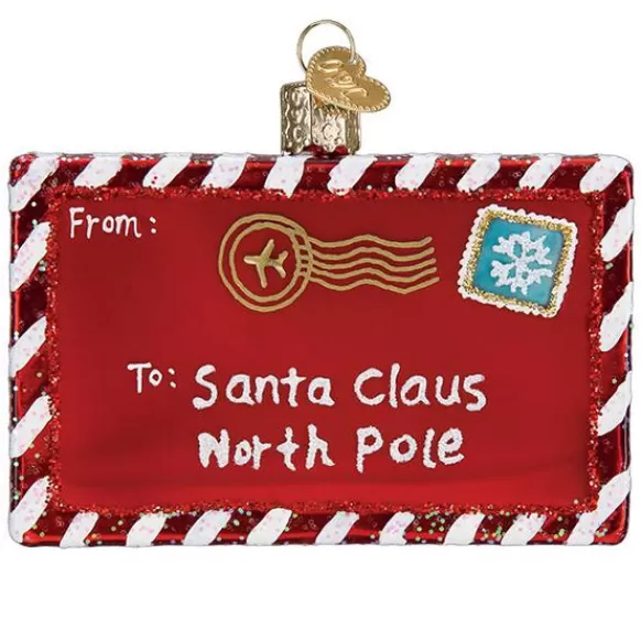 Store Letter To Santa Ornament - Kids