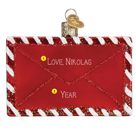 Store Letter To Santa Ornament - Kids