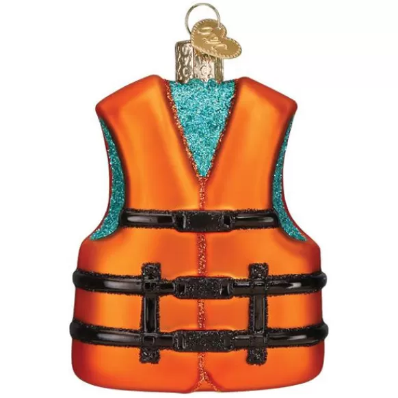 Cheap Old World Christmas Life Jacket Ornament -