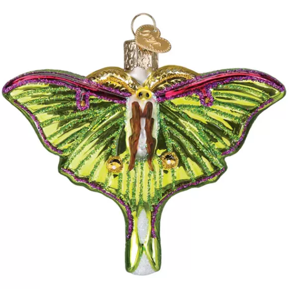 Hot Luna Moth Ornament - Garden, Birds & Insects