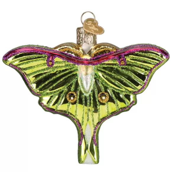 Hot Luna Moth Ornament - Garden, Birds & Insects