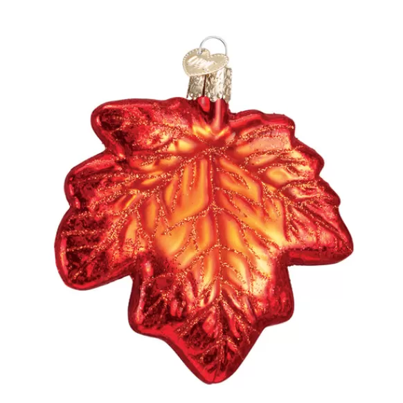 Online Maple Leaf Ornament - Halloween