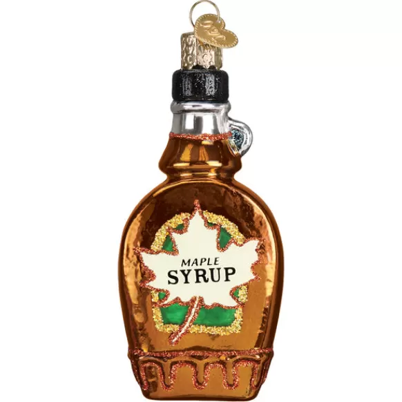 Cheap Old World Christmas Maple Syrup Ornament -