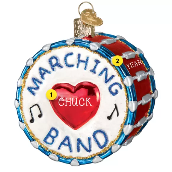 Outlet Marching Band Ornament - Music