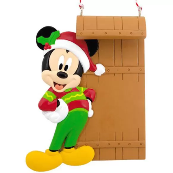 Discount Mickey Mouse With Sled Ornament Licensed Characters