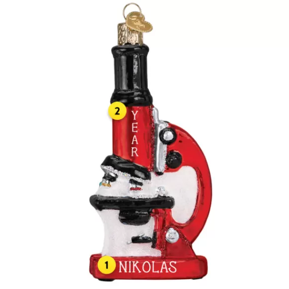 Cheap Old World Christmas Microscope Ornament -