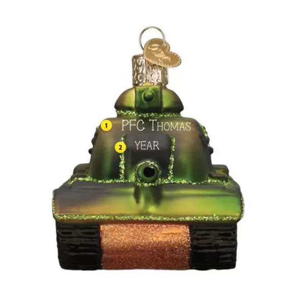 Cheap Military Tank Ornament - Military & Patriotic