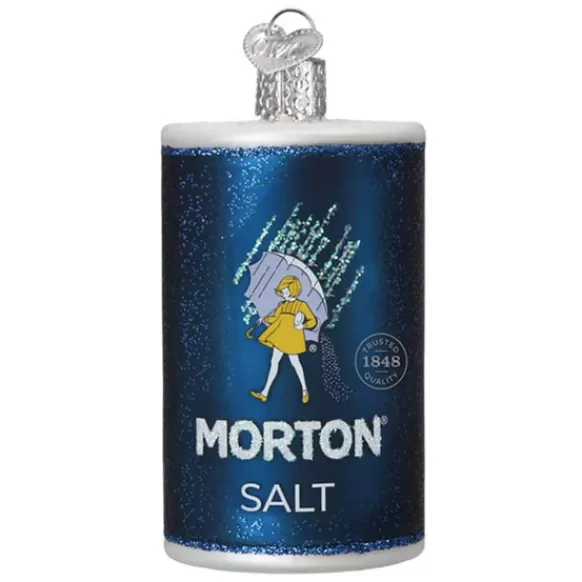 Best Sale Old World Christmas Morton Salt Ornament -