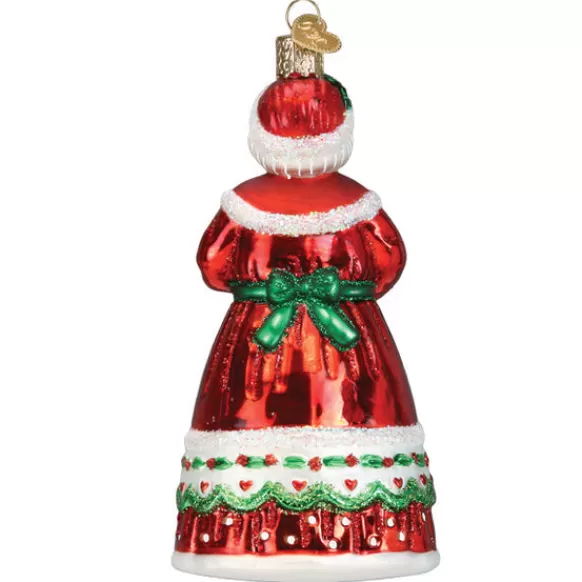 Hot Old World Christmas Mrs. Claus Ornament -