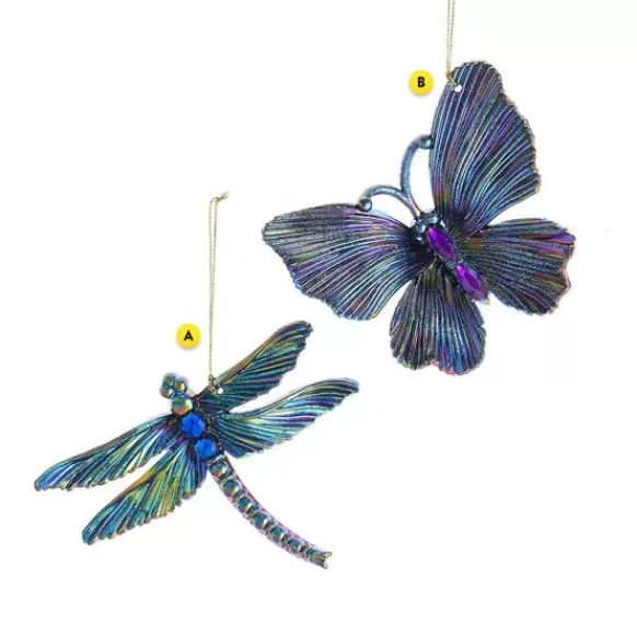 Outlet Multi-Color Butterfly Or Dragonfly Ornament Garden, Birds & Insects