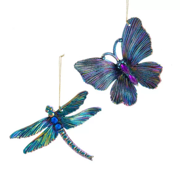 Outlet Multi-Color Butterfly Or Dragonfly Ornament Garden, Birds & Insects