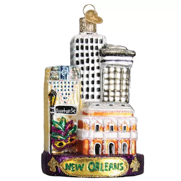 Hot Old World Christmas New Orleans Ornament -