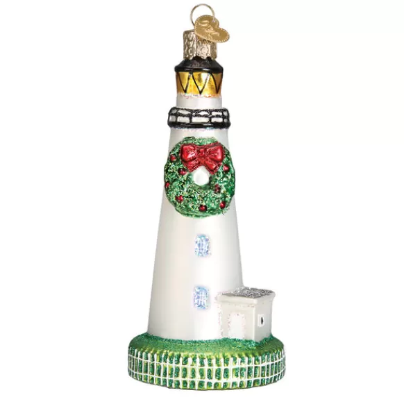 Cheap Old World Christmas Ocracoke Lighthouse Ornament -
