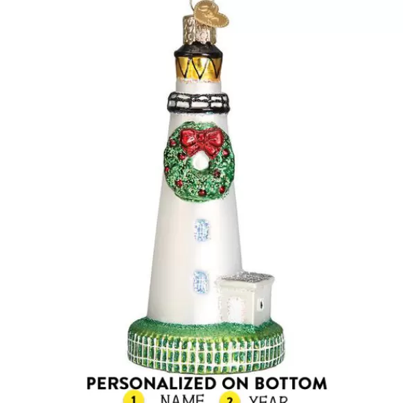 Cheap Old World Christmas Ocracoke Lighthouse Ornament -