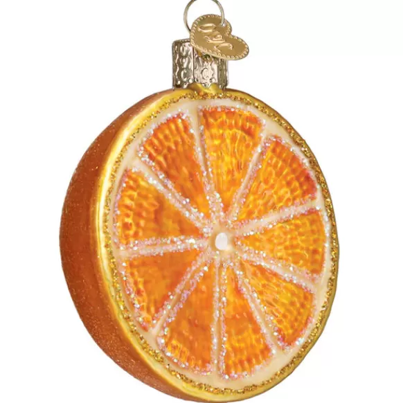 Fashion Old World Christmas Orange Slice Ornament -
