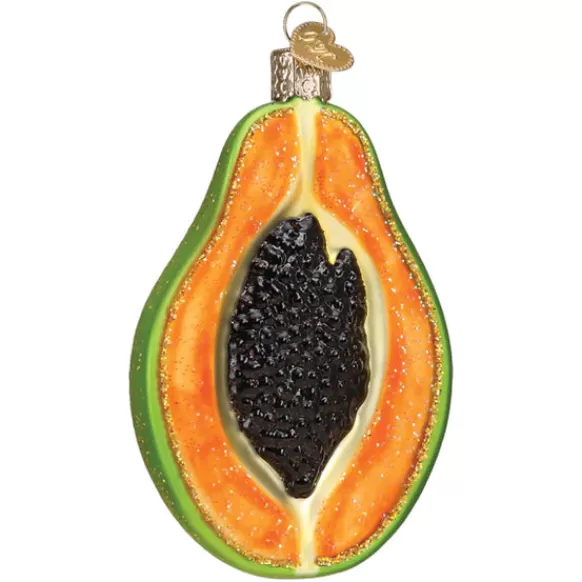 Cheap Old World Christmas Papaya Ornament -