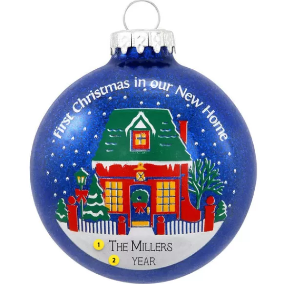 Flash Sale Personalized 1St Christmas In Our New Home Ornament Home & Housewarming