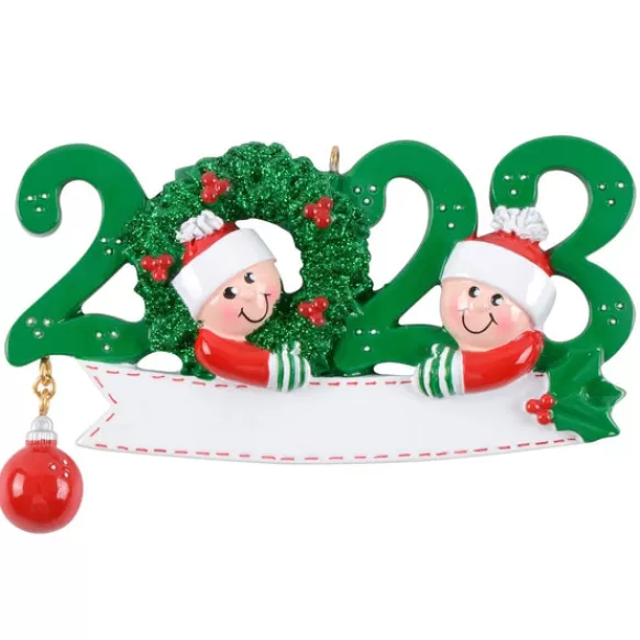 Flash Sale Personalized 2023 Dated Couple Ornament Couples