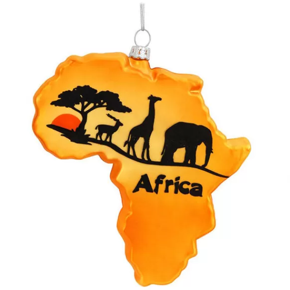 Outlet Bronners Personalized Africa Shape Ornament