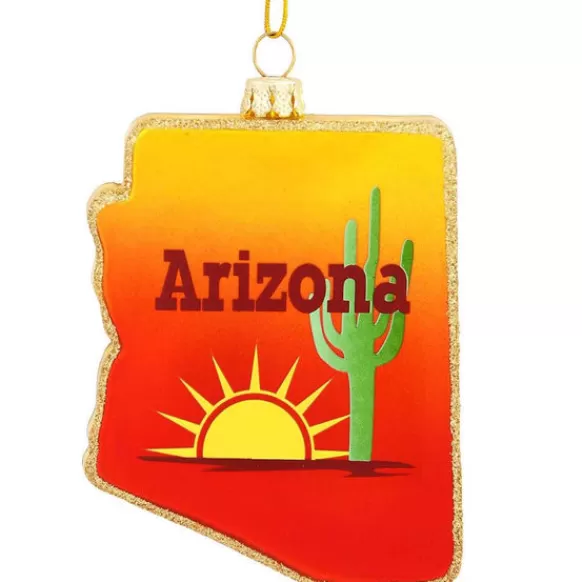 Online Bronners Personalized Arizona Shape Ornament